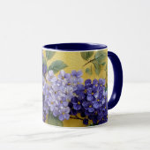 lila Flieder Tasse (VorderseiteRechts)