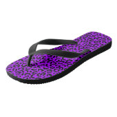 Lila Flip Flops Badesandalen (Schrägansicht)