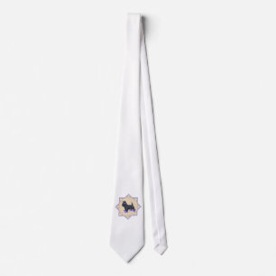Lila Flip-Flops Krawatte