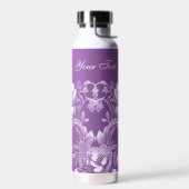 Lila Flora Flasche (Links)