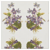 Lila Flora Stoff (Nahaufnahme)