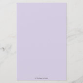 Lila Floral Elephant Geburtstag Kapsel Botschaft (Rückseite)