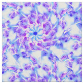 Lila Floral Mandala Stoff (Nahaufnahme)