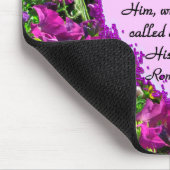 LILA FLORAL-RÄUME 8:28 FOTO-DESIGN MOUSEPAD (Ecke)