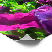 LILA FLORAL-RÄUME 8:28 FOTO-DESIGN POSTER (Ecke)