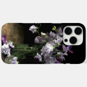 Lila floral Still Life iPhone Case (Rückseite (Horizontal))