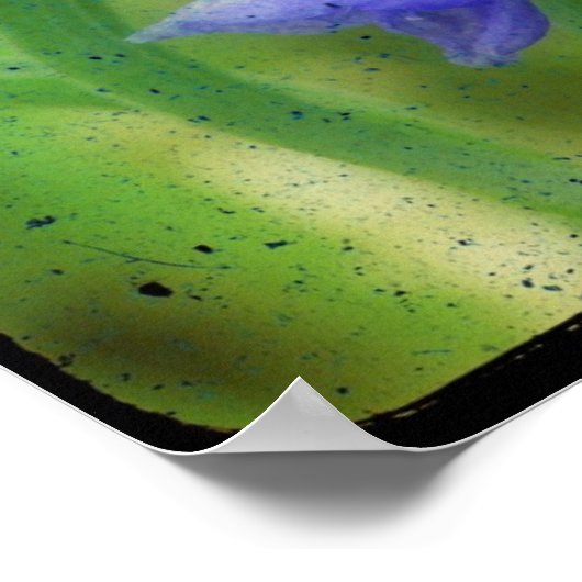 Lila Floral TTV Poster (Ecke)