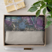 Lila florale Alice im Wunderland mit Duchess Seidenpapier (Geschenk)