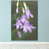 Lila florale Leinwand (Insitu (Holzboden))