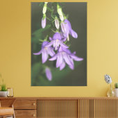Lila florale Leinwand (Insitu (Wohnzimmer))