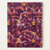 Lila florale planer (Rückseite)