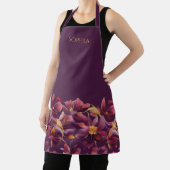 Lila florale schürze (InSitu)