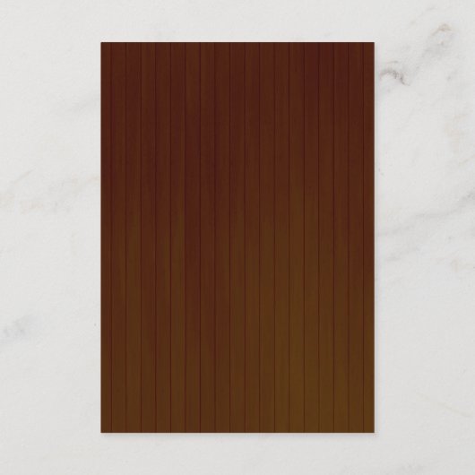 Lila florale Sicherheitsmaßnahmen für rustikales d Begleitkarte (Rückseite)