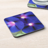 Lila floraler Untersetzer (Linke Seite)