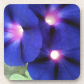 Lila floraler Untersetzer (Vorderseite)