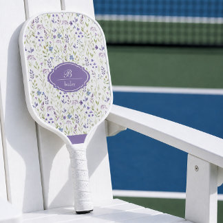 Lila Florales Pickleball-Paddel Pickleball Schläger