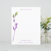 Lila Florentiner/Berufliche Stationierung (Stehend Vorderseite)