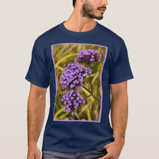 Lila Flower Verbena bonariensis T-Shirt