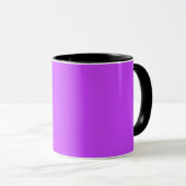 lila fluoreszierender leuchtender Neon Tasse (VorderseiteRechts)