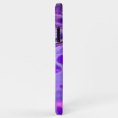 Lila, flüssige Marmorlackierung aus rosa Acryl Case-Mate iPhone Hülle (Hinten/Rechts)