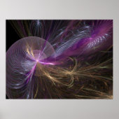 Lila Flüstern Poster (Vorne)