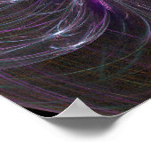 Lila Flüstern Poster (Ecke)