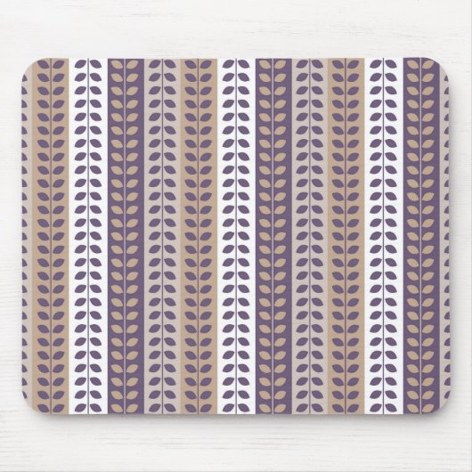 Lila Foliage Mousepad (Vorne)