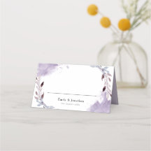 Lila Foliage-Wasserfarben