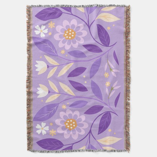 Lila Folkloreflötenknochen Decke (Vorderseite Vertikal)