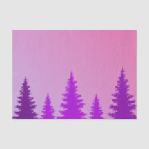 Lila Forest Tissue Paper