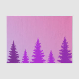 Lila Forest Tissue Paper Seidenpapier
