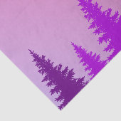 Lila Forest Tissue Paper Seidenpapier (Ausschnitt)