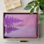 Lila Forest Tissue Paper Seidenpapier (Geschenk)