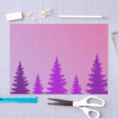 Lila Forest Tissue Paper Seidenpapier (Handwerk)