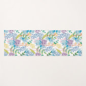 Lila Forest Yoga matt Yogamatte (Vorderseite (Horizontal))