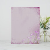 Lila Formalschrift (Stehend Vorderseite)