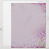 Lila Formalschrift (Vorne/Hinten)