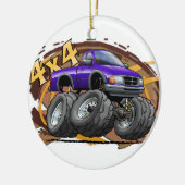 Lila Förster Keramik Ornament (Links)