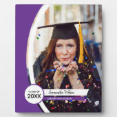 Lila Foto-Abschluss Fotoplatte (Vorderseite)