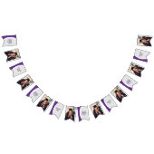 Lila Foto-Abschluss Wimpelkette (Alle)