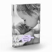 Lila Foto für Minimalistische Mutter (Links)