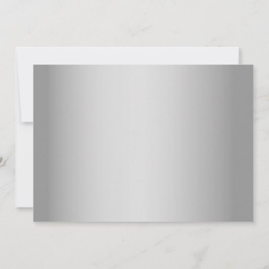 Lila Foto-Hochzeit Save The Date (Rückseite)