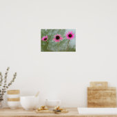 Lila Foto-Plakat Poster (Küche)