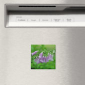 Lila Foxglove Blume Magnet (In Situ (Geschirrspüler))