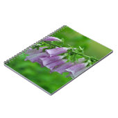 Lila Foxglove Blume Notizblock (Linke Seite)