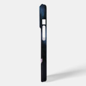 Lila Foxglove Case-Mate iPhone Hülle (Rückseite / Links)