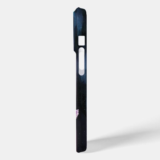 Lila Foxglove Case-Mate iPhone Hülle (Rückseite / Links)