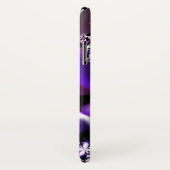 Lila Fraktal-Blume iPhone Kasten Case-Mate iPhone Hülle (Hinten/Rechts)