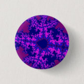 Lila Fraktal Splash Button (Vorderseite)