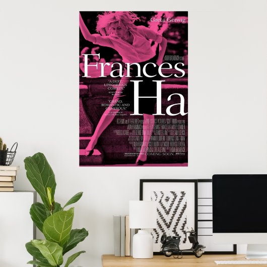 Lila Frances Ha Poster (Heimbüro)